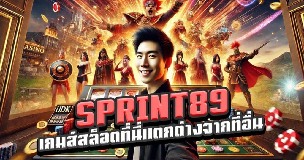 SPRINT89-อะไรทำให้เกมส์สล็อตที่นี่แตกต่างจากที่อื่น